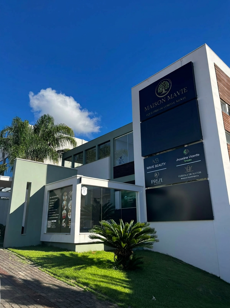 Fachada do espaço empresarial de Jhoseâne Vicentte